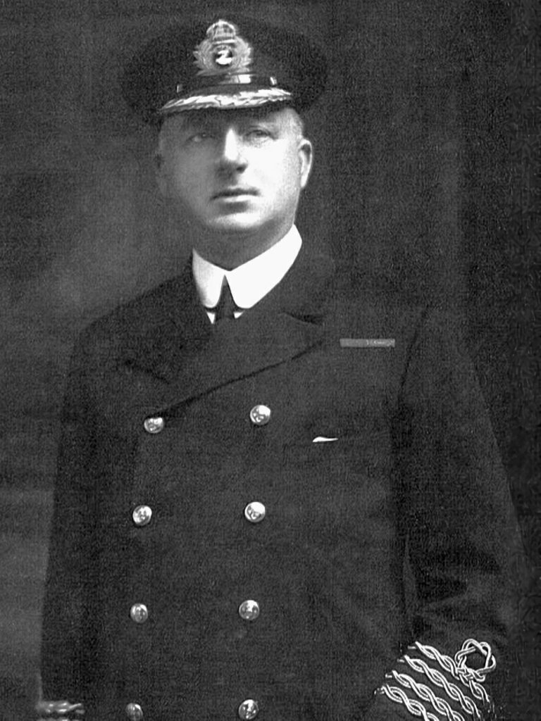 A photograph of HMHS Britannic's Captain, Charles Bartlett.