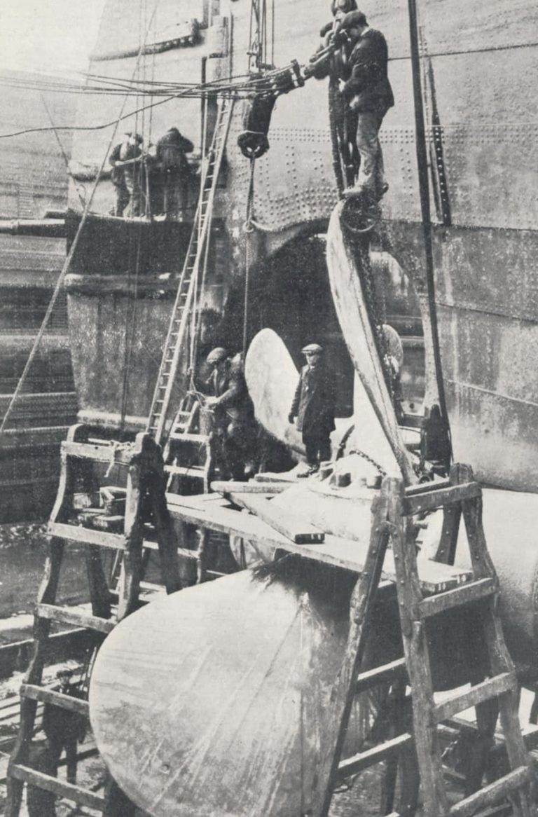 Olympic Starboard Propeller 1929