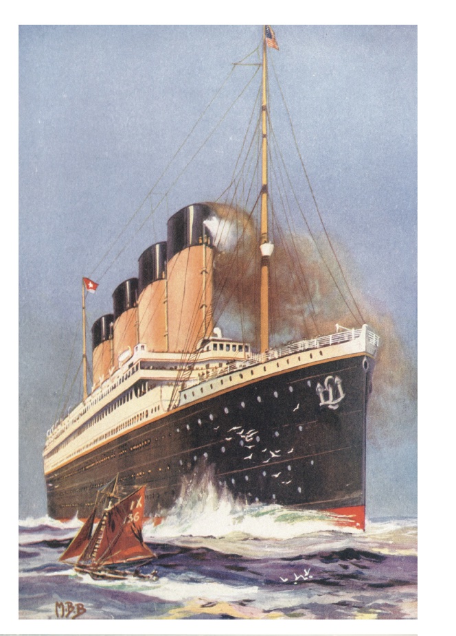 Olympic & Titanic: Triumph and Disaster – Adding Some Colour