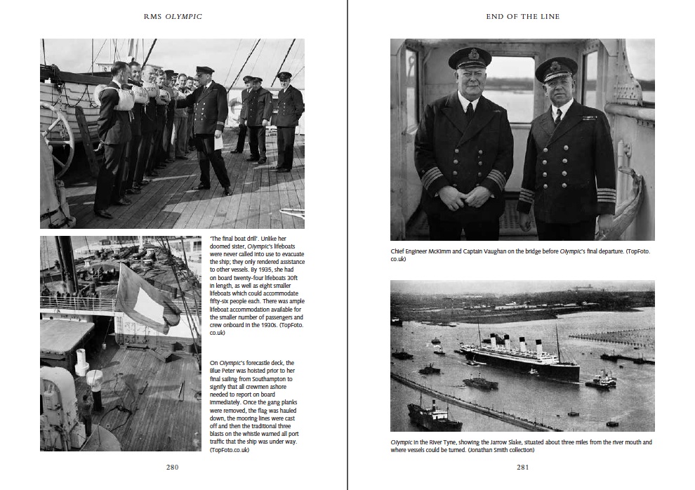 RMS Olympic: Titanic's Sister : Chirnside, Mark: : Books